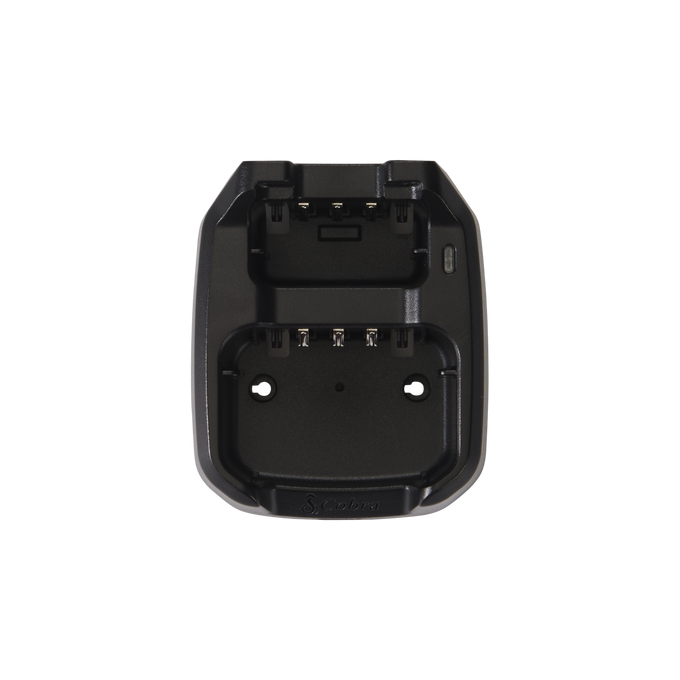 Black BlueBound marine radio charging base.