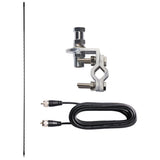 Single Mirror Mount, Cable, and CB Antenna Kit