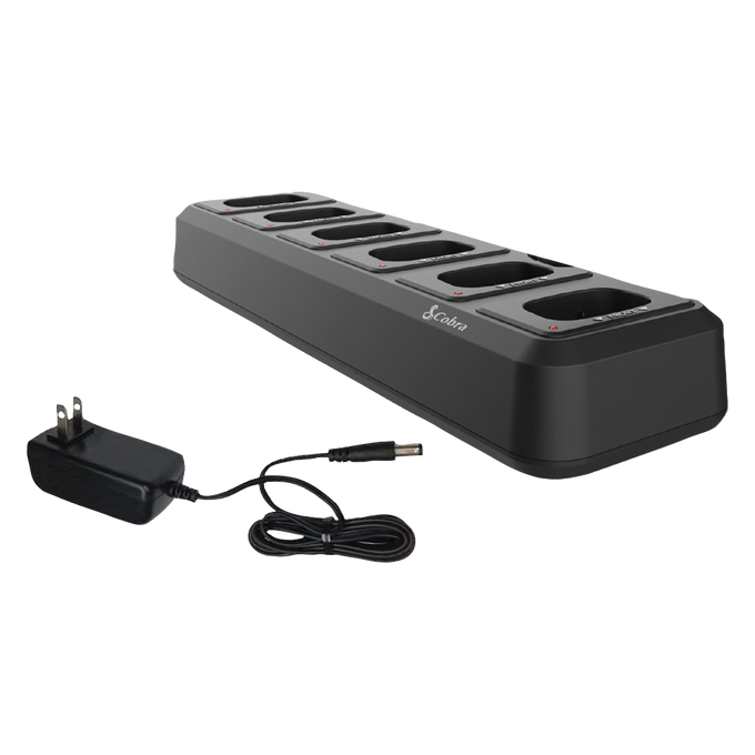 PX 6-way Charging Dock with Power Adapter